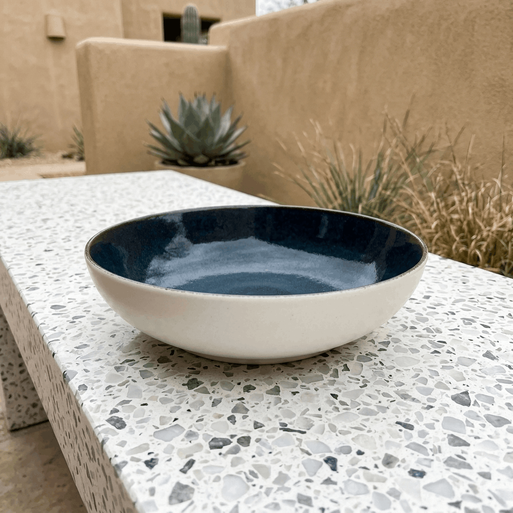 Sapphire Collection - Blue - Serving Bowl - 8 inch