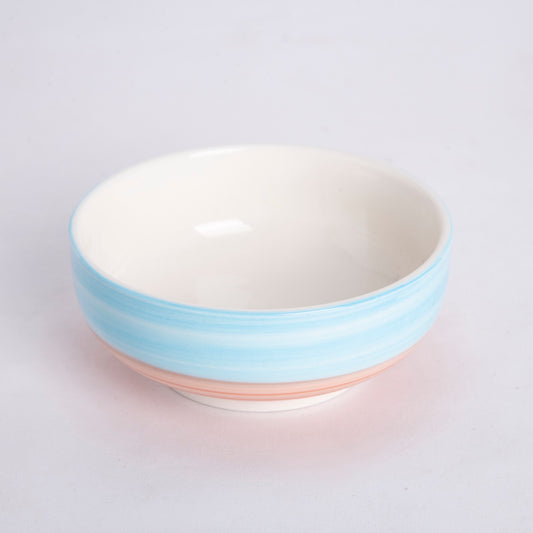 Rainbow Collection - Pink+Blue - Small Bowl - 4.5 inch