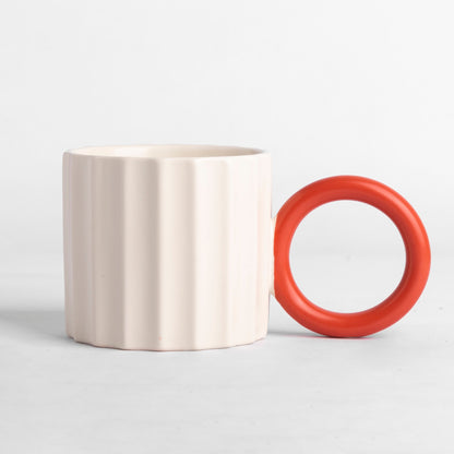 Ring Touch - White With Red Handle