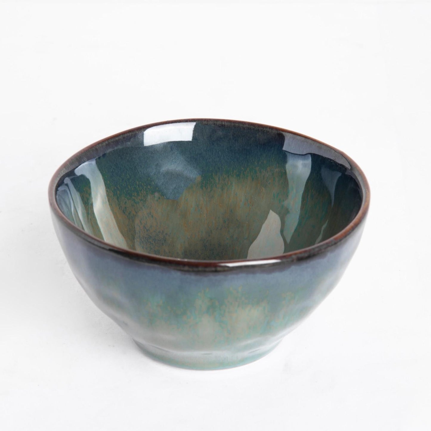 Copper Blue - Oval Serving Bowl - 5.75 inch