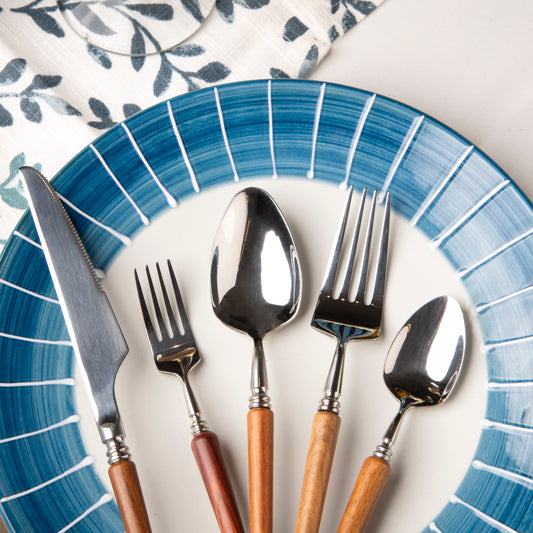 Country Chic Cutlery Set of 5