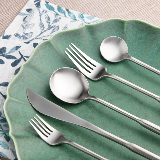 Ocean Mist Cutlery Set of 5