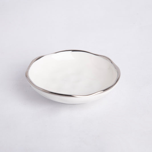 Snow Flakes - Small Dish - 3.5 inch