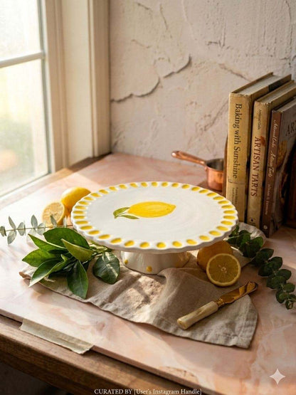 Amalfi Lemon Cake stand