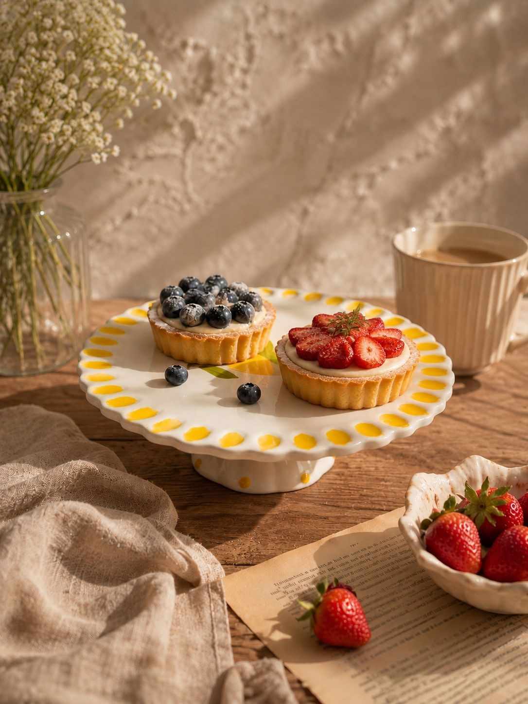 Amalfi Lemon Cake stand