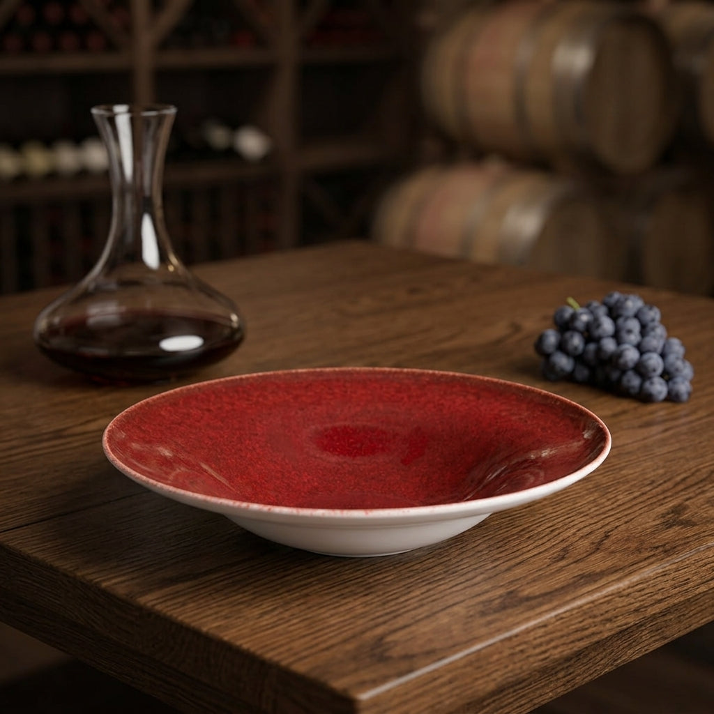 Sapphire Collection - Red - Pasta Bowl - 10 inch