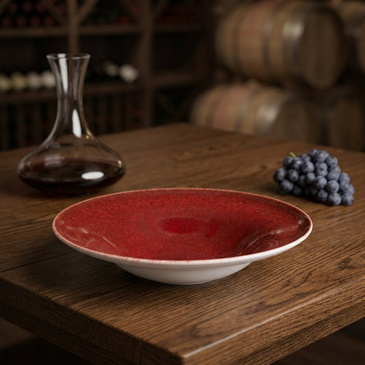 Sapphire Collection - Red - Pasta Bowl - 10 inch