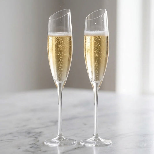 Chic Tilt Champagne Glass - Set of 2