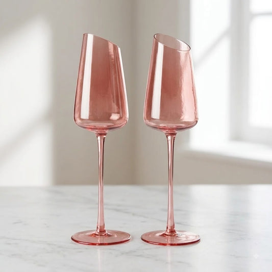 prdct_Blush Cascade Champagne Glass - Set of 2