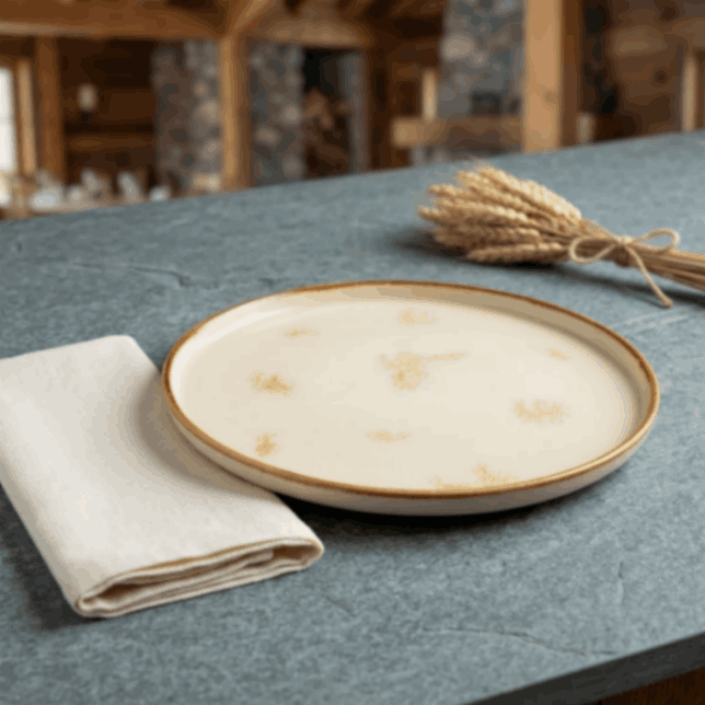 British Retro - Round Plate - 10 inch