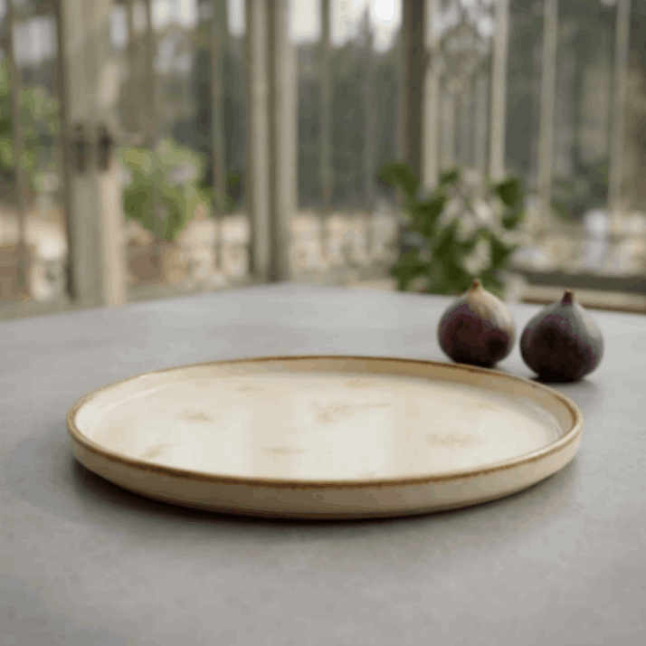 British Retro - Round Plate - 10 inch