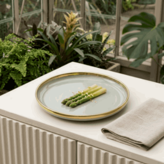 prdct_Olive Green - Side Plate - 8 inch