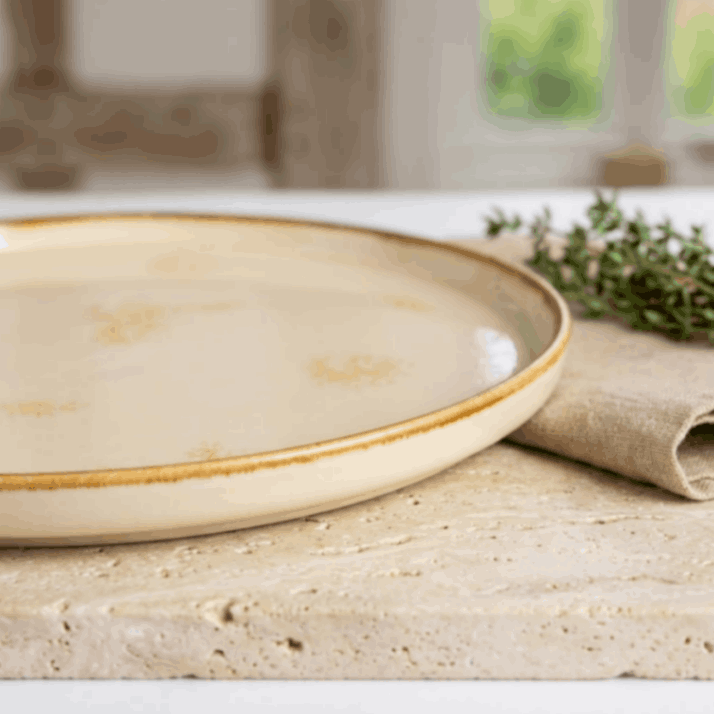 British Retro - Round Plate - 10 inch