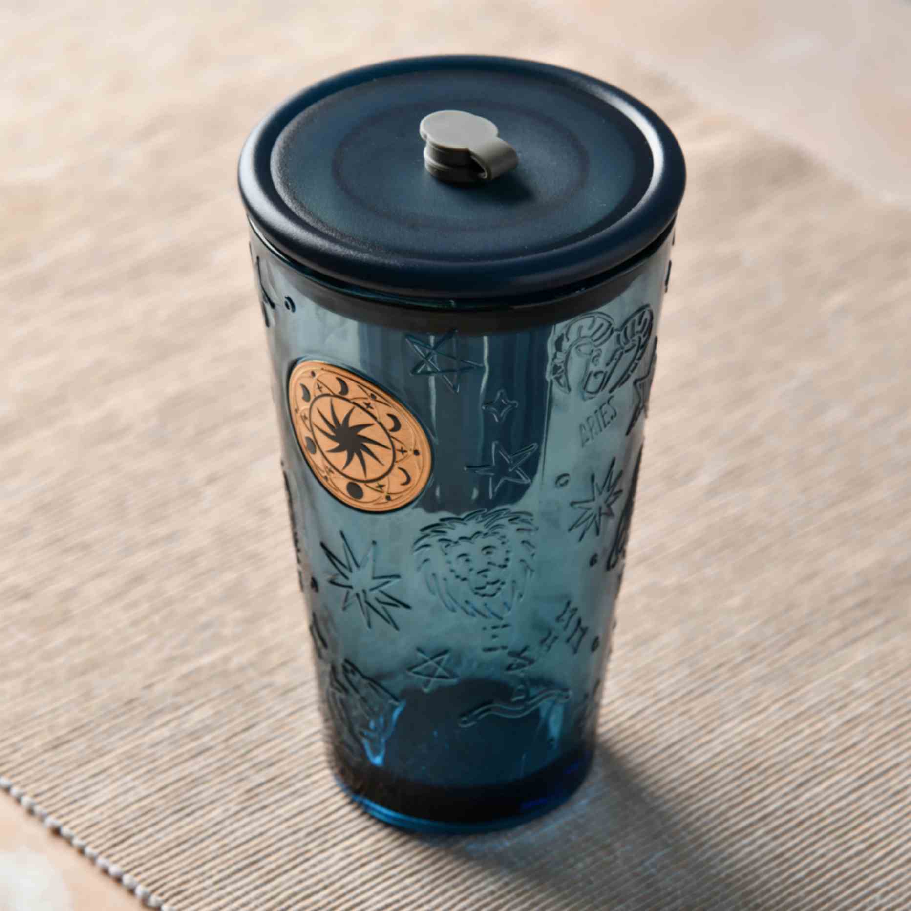 Celestial Bliss Glass Tumbler - 500ml