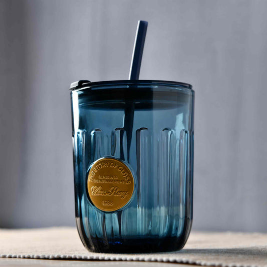 Fluted Lidded Cup - 450ml