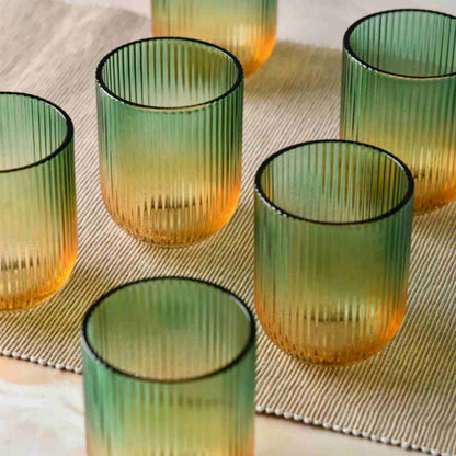 Sunset Flute Glass set of 6 - 250ml