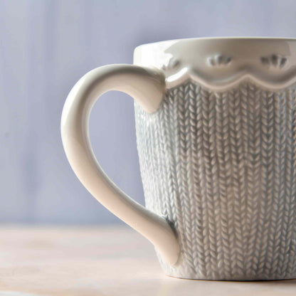 Heirloom Romance Coffee Mug – Blush Heart (450ml)