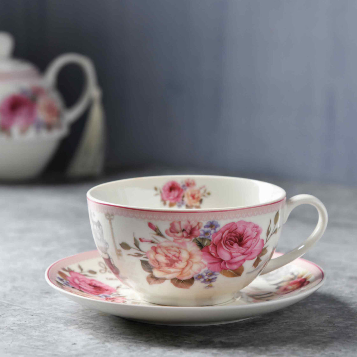 Victorian Teapot Set
