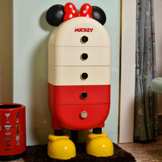 Minnie & Mickey 5-Tier Drawer Chest