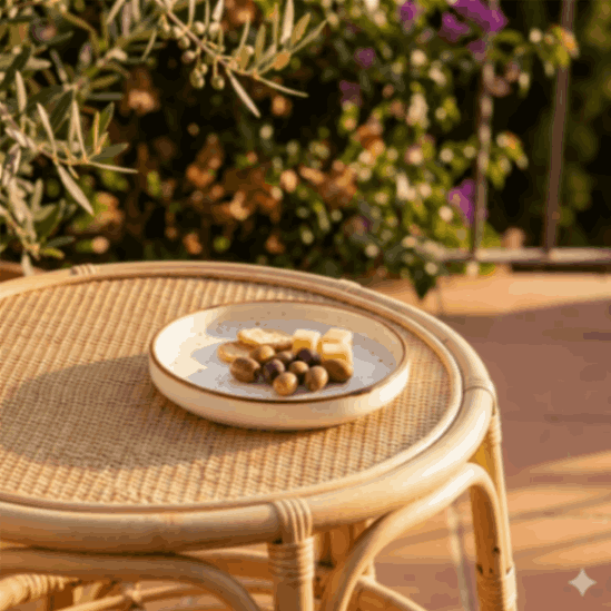 Coral Beauty - Snack Plate - 6.25 inch
