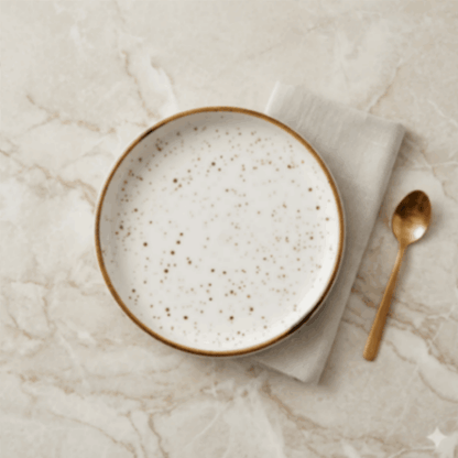 Coral Beauty - Snack Plate - 6.25 inch
