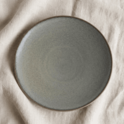 Charcoal grey - Round SIde Plate - 7 inch