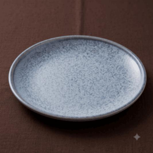 Ash Blue - Round Main Plate - 10.5 inch