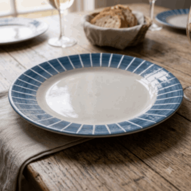 Amalfi - Round Dinner Plate - 10 ich