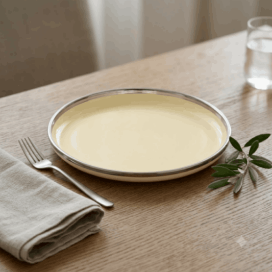 Yellow Mist  - Dinner Plate - 10 inch