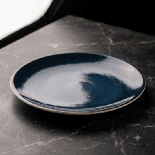 prdct_Sapphire Collection - Blue - Flat Main Plate - 10.25 inch