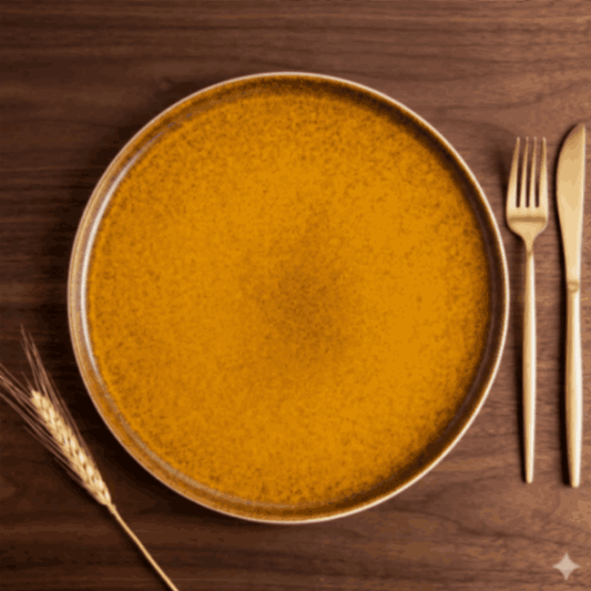 prdct_Sapphire Collection - Yellow - Corner Plate - 11 inch