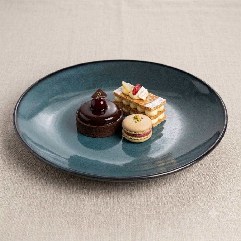 Copper Blue - Shallow Main Plate - 10 inch