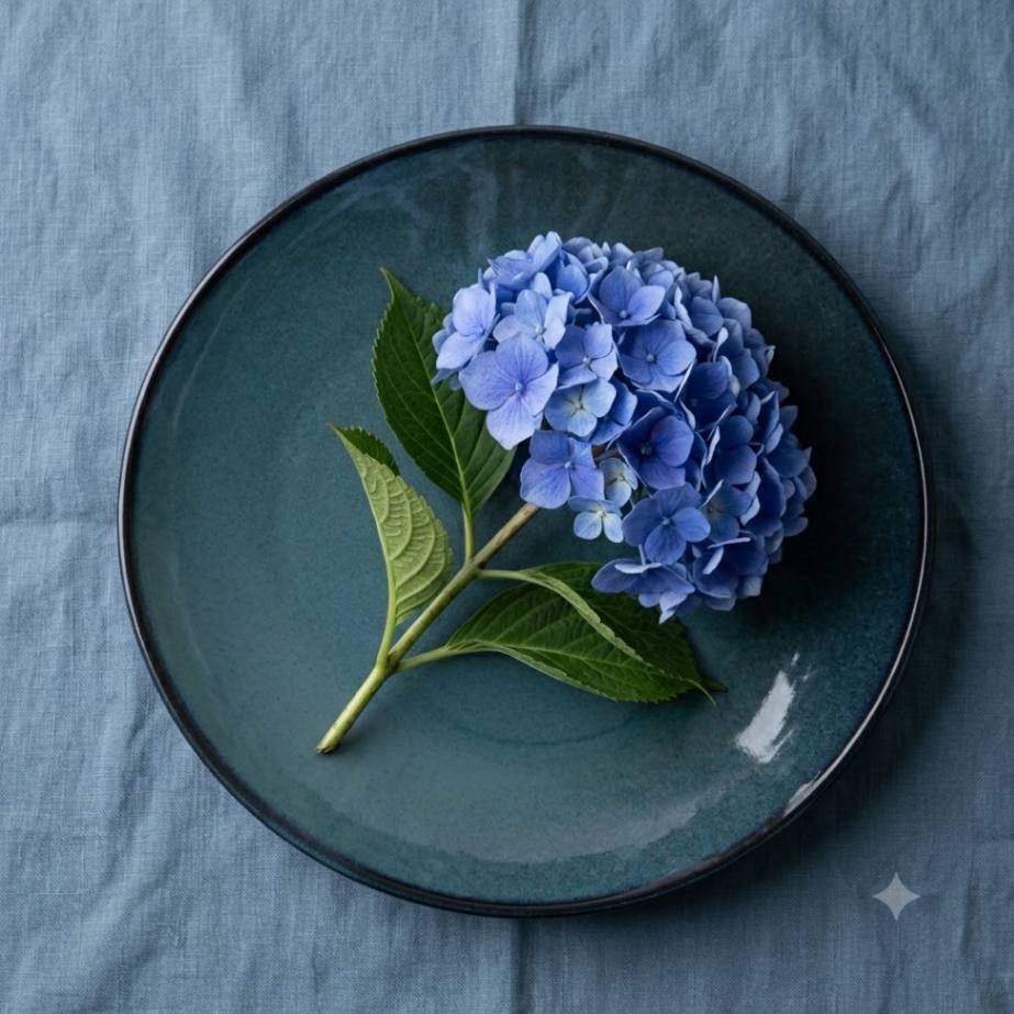 Copper Blue - Shallow Main Plate - 10 inch