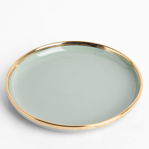 Olive Green - Side Plate - 8 inch