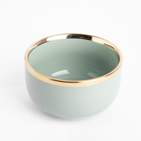 Olive Green- Soup Bowl - 4.3 inch