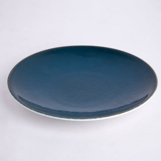 Sapphire Collection - Blue - Flat Main Plate - 10.25 inch