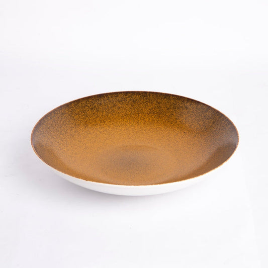Sapphire Collection - Yellow - Shallow Bowl - 10 inch