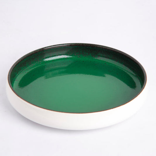 Sapphire Collection - Green - Deep Dish - 7.5 inch