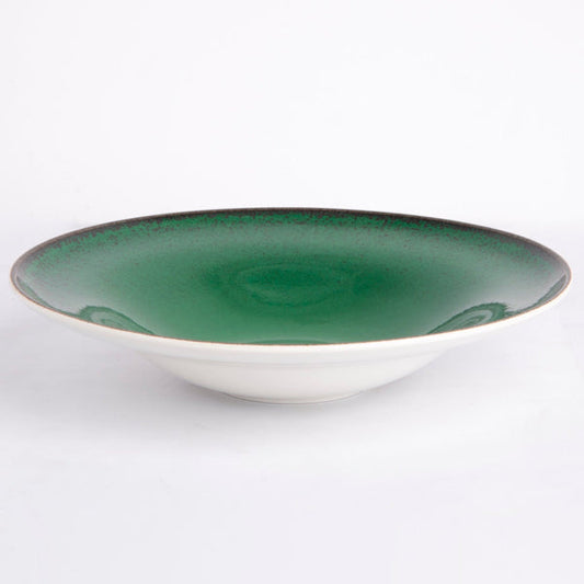 Sapphire Collection - Green - Pasta Bowl - 10 inch