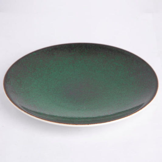 Sapphire Collection - Green - Flat Main Plate - 10.25 inch