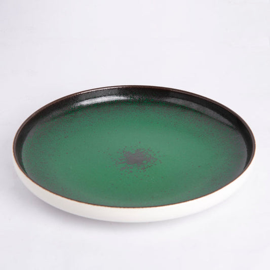 Sapphire Collection - Green - Round Plate - 10.5 inch