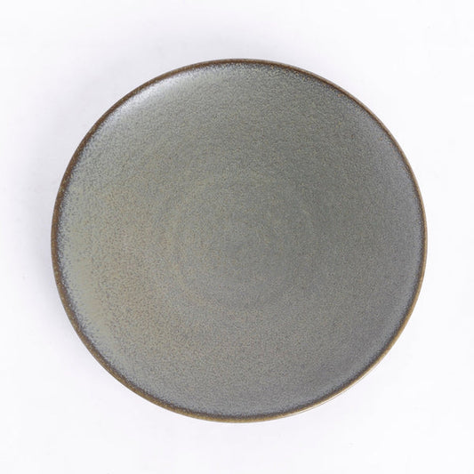 Charcoal grey - Round Main Plate - 9 inch