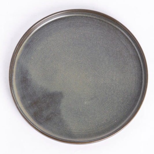 Charcoal grey - Main Plate - 9.5 inch