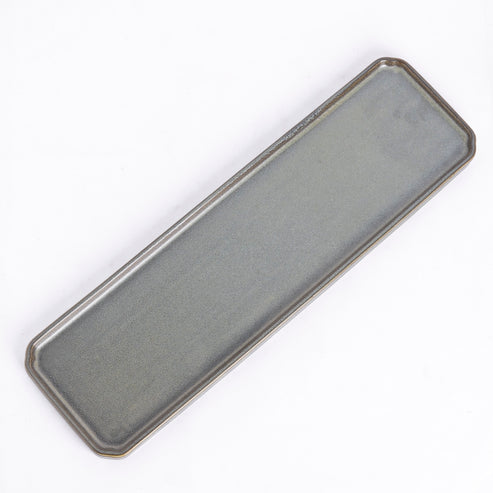 Charcoal grey - Rectangular Tray - 16 inch