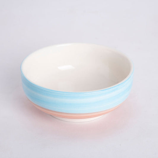 Rainbow Collection - Pink+Blue - Japanese Bowl - 4.5 inch