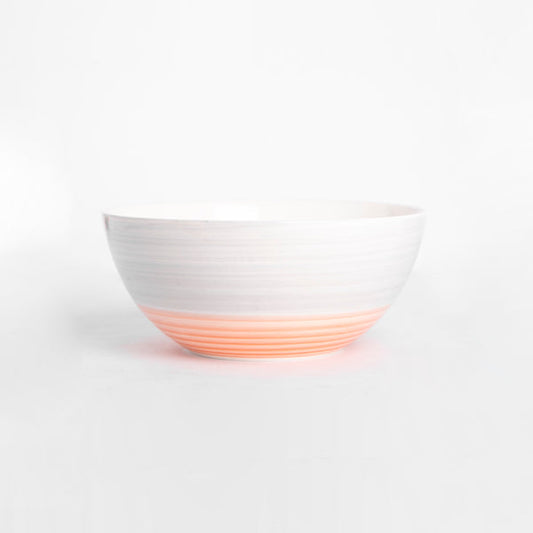 Rainbow Collection - Grey+Pink - Small Bowl - 4.5 inch