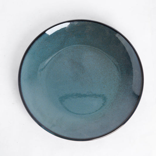 Copper Blue - Shallow Side Plate - 8 inch