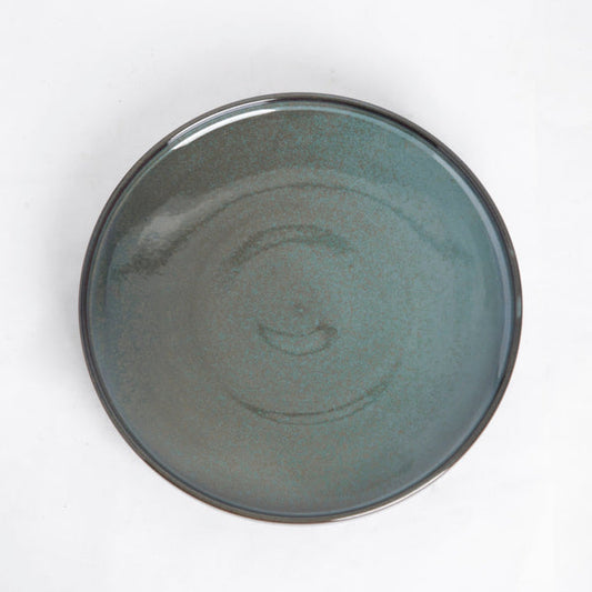 Copper Blue - Corner Side Plate - 7 inch